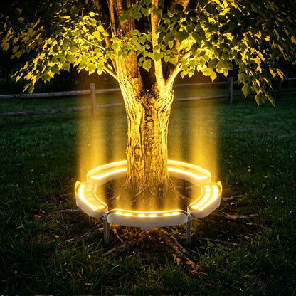 ⏳ LIMITED-TIME MEGA SALE | Homesonia™🌳 LED Ring Tree Light(Single piece) | Outdoor Waterproof Landscape Spotlight