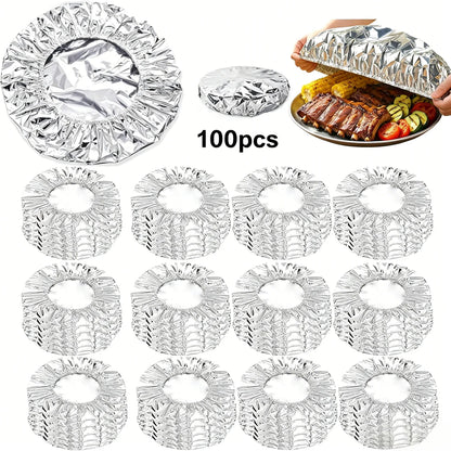 ⏳ LIMITED-TIME MEGA SALE | Homesonia™🍳Aluminum Foil Heat Shield Covers – No Plastic, Heat-Resistant, Reusable
