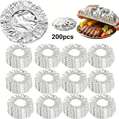 ⏳ LIMITED-TIME MEGA SALE | Homesonia™🍳Aluminum Foil Heat Shield Covers – No Plastic, Heat-Resistant, Reusable