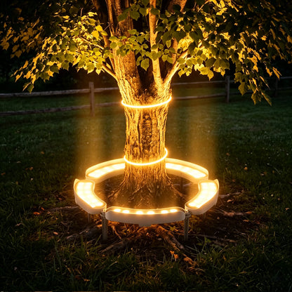 ⏳ LIMITED-TIME MEGA SALE | Homesonia™🌳 LED Ring Tree Light(Single piece) | Outdoor Waterproof Landscape Spotlight