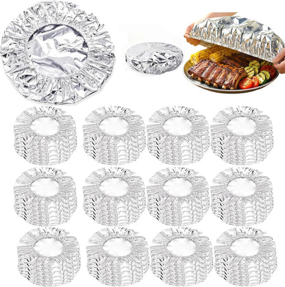 ⏳ LIMITED-TIME MEGA SALE | Homesonia™🍳Aluminum Foil Heat Shield Covers – No Plastic, Heat-Resistant, Reusable