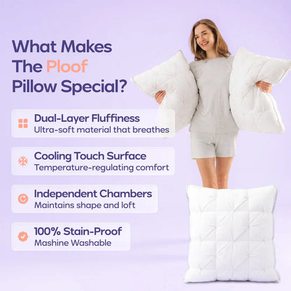 ⏳ LIMITED-TIME MEGA SALE | Homesonia™  Tufted Neck Support Pillow for All Sleep Positions