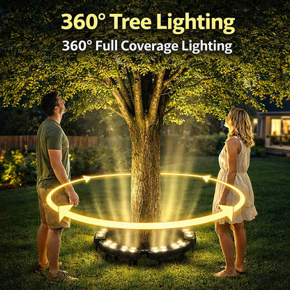 ⏳ LIMITED-TIME MEGA SALE | Homesonia™🌳 LED Ring Tree Light(Single piece) | Outdoor Waterproof Landscape Spotlight