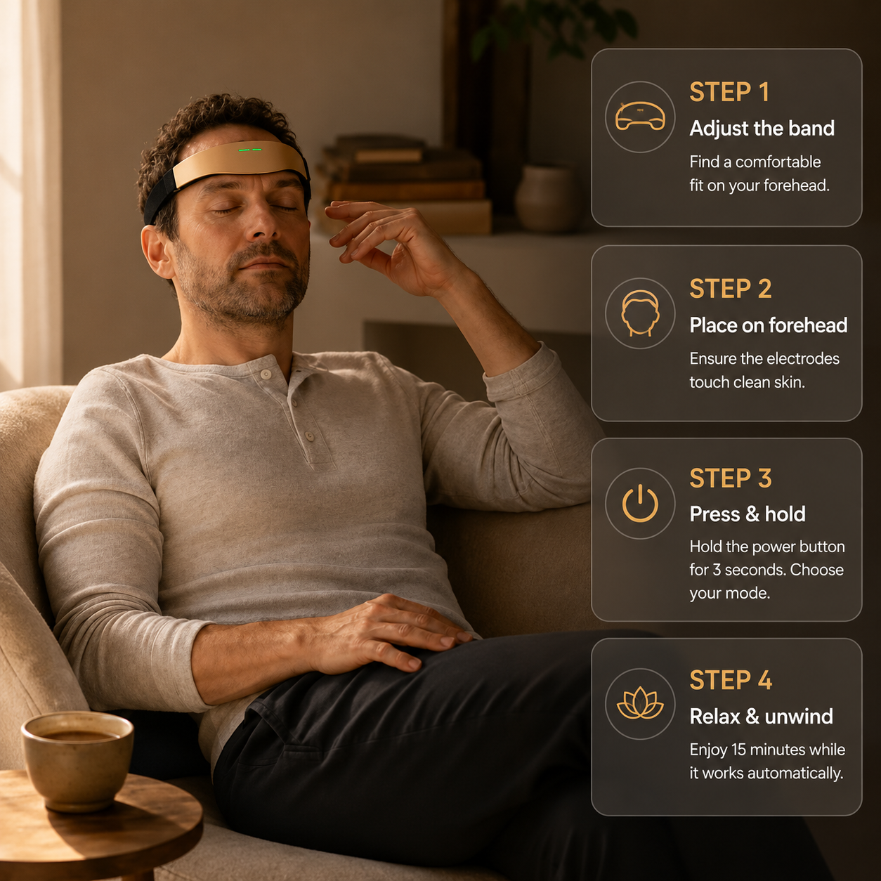 Smart Electric Head Massager