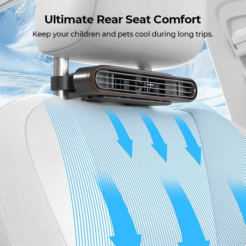 ⏳ LIMITED-TIME MEGA SALE | Homesonia™🌳Car Seat Cooling Fan USB Powered
