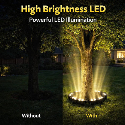 ⏳ LIMITED-TIME MEGA SALE | Homesonia™🌳 LED Ring Tree Light(Single piece) | Outdoor Waterproof Landscape Spotlight