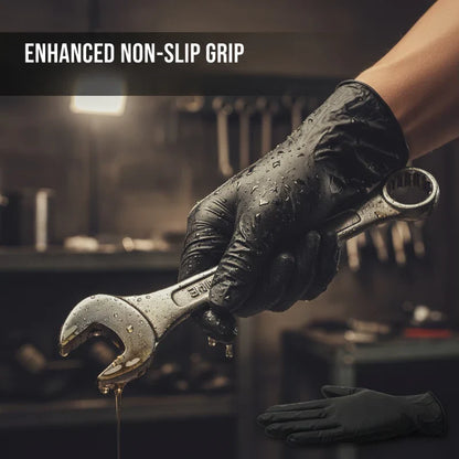 ⏳ LIMITED-TIME MEGA SALE | Homesonia™ Nitrile Pro Gloves – Heavy Duty, Slip & Stain Resistant, Scratch Resistant