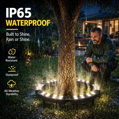 ⏳ LIMITED-TIME MEGA SALE | Homesonia™🌳 LED Ring Tree Light(Single piece) | Outdoor Waterproof Landscape Spotlight
