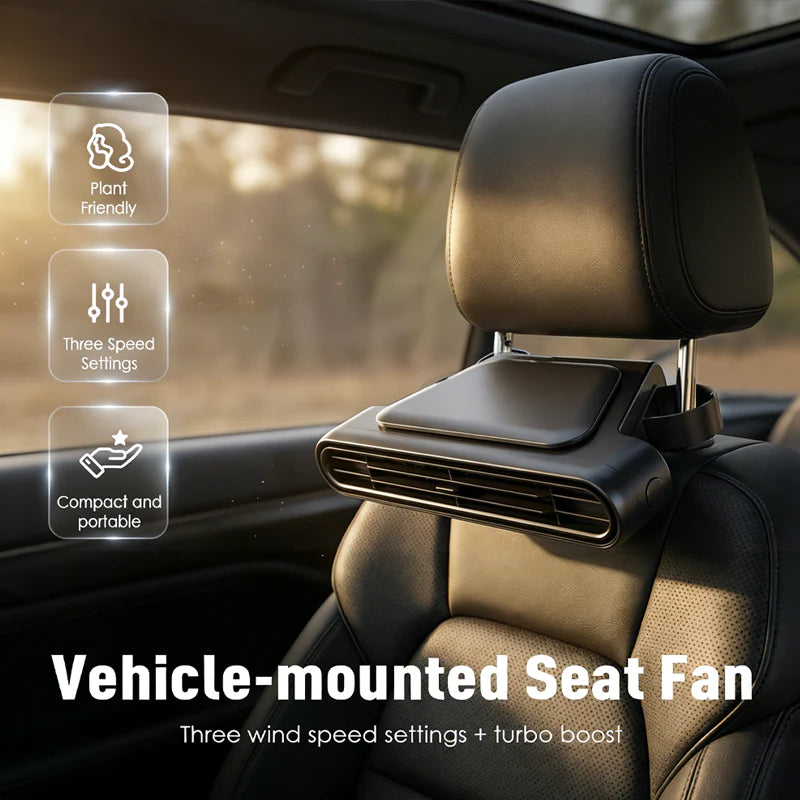⏳ LIMITED-TIME MEGA SALE | Homesonia™🌳Car Seat Cooling Fan USB Powered