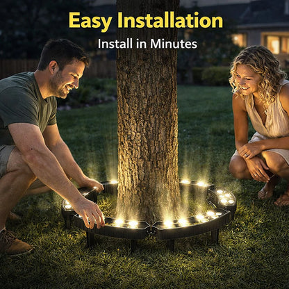 ⏳ LIMITED-TIME MEGA SALE | Homesonia™🌳 LED Ring Tree Light(Single piece) | Outdoor Waterproof Landscape Spotlight