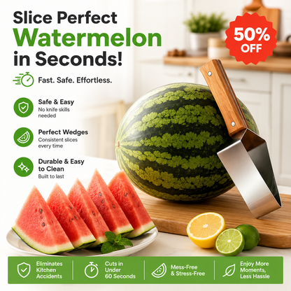⏳ LIMITED-TIME MEGA SALE | Homesonia™  Watermelon Slicer – Perfect Watermelon Wedges in Seconds
